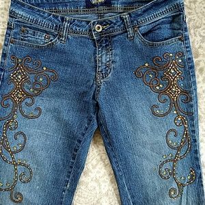 Jewled jeans